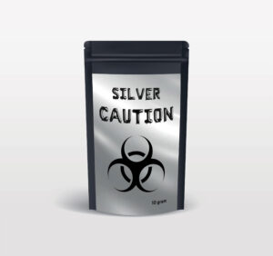 SILVER CAUTION 10G